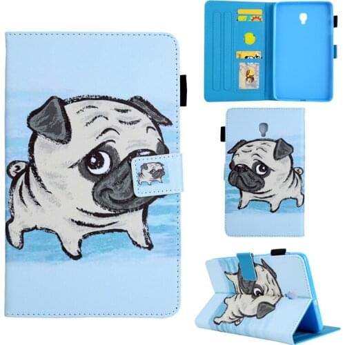 SM-T380 T385 Tablet Cover Cute Animals Flower Print Case For Samsung Galaxy Tab A 8.0 T380 T385 2017 8'' Fundas Shell Skin