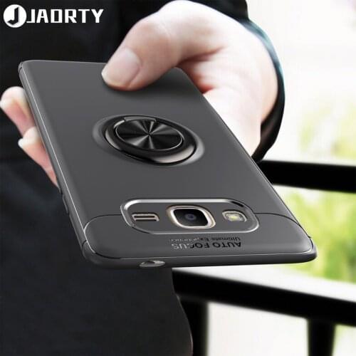 For Samsung J2 Prime Case Magnetic Finger Ring Holder Case Cover For Samsung Galaxy J2 Prime G530 Soft Silicone TPU Back Cover