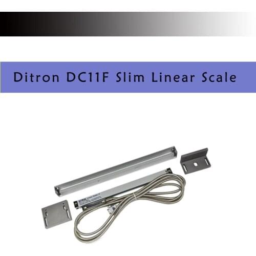 Ditron Slim 1um DC11F-50 100 150 200 250 300 350 400mm Linear Scale Optical Encoder 0.001mm TTL 5V Glass Ruler