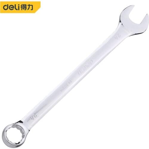 Deli Ratchet Combination Metric Mirror Wrench 24mm Fine Tooth Gear Ring Torque Socket Nut Hand Tools Alicates High Repair Tools