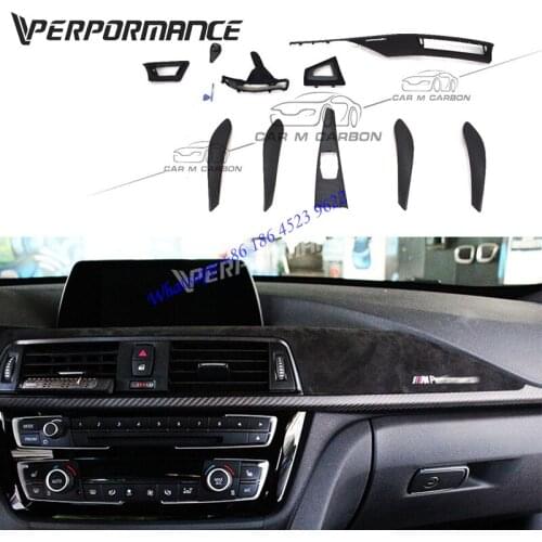 F3X interior parts for 3S 4S F30 F31 F35 F32 F34 F36 3GT MP style inner trim parts dry carbon