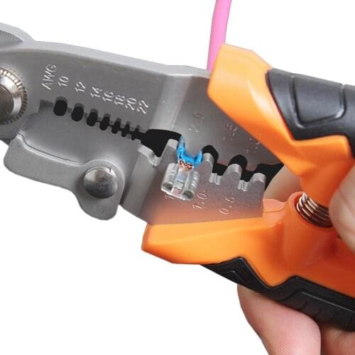 Multi-function Cable Cutter Electrical Clamp Tools Wire Stripper Crimping Pliers Professional Forming Milling Accurate Aperture