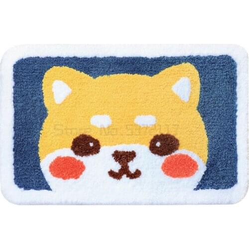 Cartoon floor mat absorbent door mat into the door bedroom carpet household bathroom anti-skid foot mat