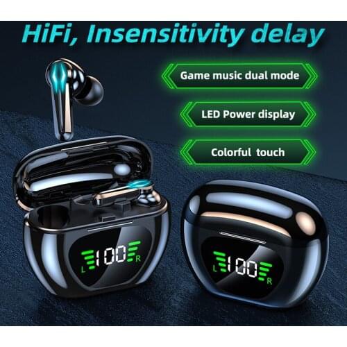 True Wireless Bluetooth 5.1 Earbuds Waterproof and Sweatproof HIFI fever sound Earphone can charge the phone headphones set