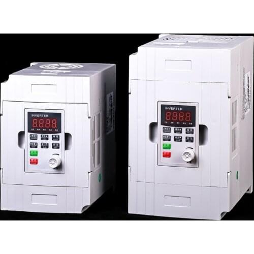 0.4KW/0.75KW/1.5KW/2.2KW/3KW/4KW/5.5KW 220V VFD Variable Frequency Drive CNC VFD Motor Drive Inverter Converter for CNC Router