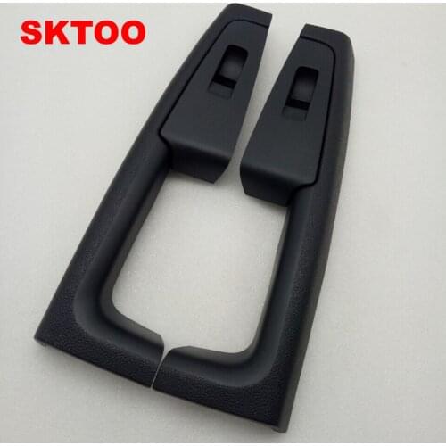 SKTOO Handle inside car door armrests rear door handles For Volkswagen Skoda