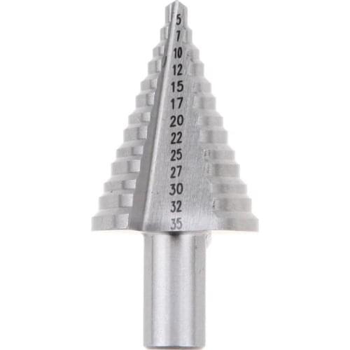 5-35MM (13 Steps 5,7,10,12,15,17,20,22,25,27,30,32,35MM) Step Drill Bitt