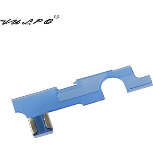 VULPO Airsoft Reinforced Selector Plate for Airsoft AEG M4/M16 Version 2 Gearbox