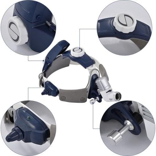CE/FDA Medical Headlight 5W LED Headlamp Dental Surgical Head Light Focusable Light Spot with 2 Battery