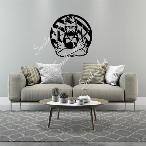 Cartoon Haircut Vinyl Wallpaper Roll Furniture Decorative For Home Decor Living Room Bedroom Wall Art MURAL Drop Shipping