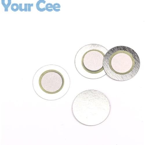 10 pcs 20mm*0.33mm Iron Piezo Disc for Buzzer Pressure Sensor Speaker