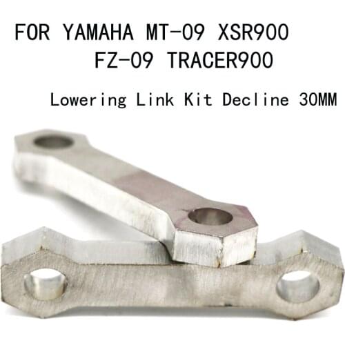 Motorcycle Decline Accessories Lowering Link Kit Decline 30MM steel FOR YAMAHA MT09 XSR900 TRACER900 14-19 FZ-09 15-16