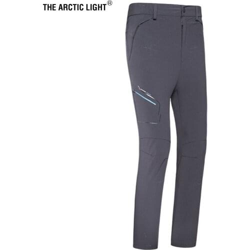 THE ARCTIC LIGHT Mens fishing Quick Dry Pants Elastic Breathable Durable Outdoor Sports Climbing Hiking Camping Trousers Woman