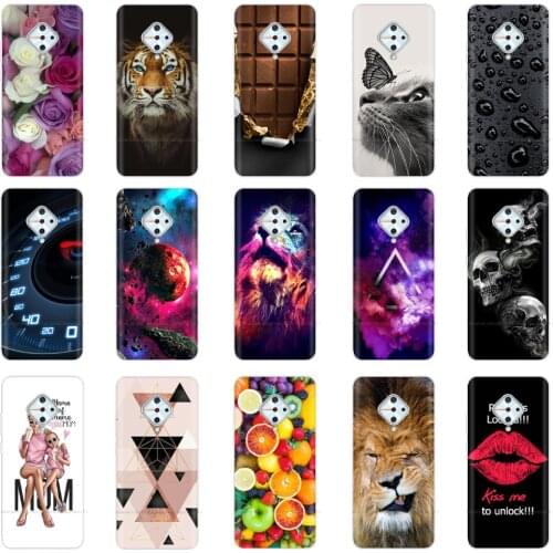 For Vivo V17 Case 6.38'' Soft TPU Back Cover for Vivo V17 Russia Case for Vivo V17 V 17 V1945A V1945T Case Cover Fundas Shell