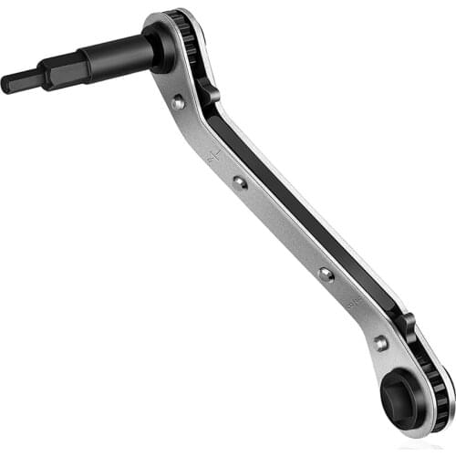 3/16 To 1/4 Ratchet Wrench, 3/8 To 5/16 Service Wrench,Suitable for Air Conditioning and Refrigeration Equipment Repair