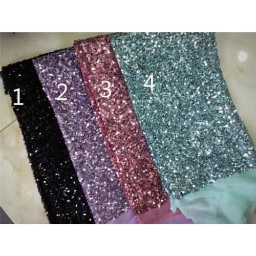 Nice looking french Net Lace Fabric New design embroidery nigerian tulle lace fabric JRB-81018 with sequins