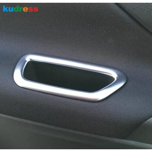 For Nissan Serena C27 2017-2019 ABS Matte Car Door Armest Storage Cover Trim Protector Frame Interior Styling Accessories