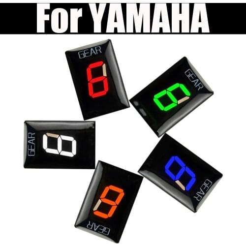 Motorcycle Gear Display Indicator For Yamaha YZF-R1 R6 XJR400 MT01 MT-03 Fz-16 FZ-6r Fzs1000 FZS Fjr1300 Xvs1300A WR250X Wr250r