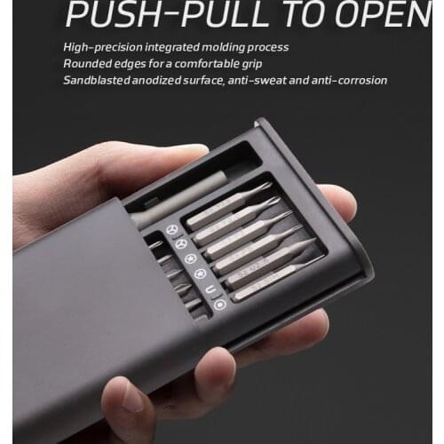 24 IN 1 Precision Screw driver Set Magnetic Screw Driver Bits Torx Hex Bit Handle Mobile Phone Repair Screwdrive Kit Tools