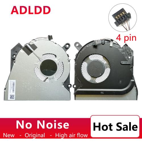 Laptop CPU Cooling Fan for HP ProBook 450 G6 HSN-Q16C ZHAN 66 PRO 15 G2 9560NGW L47695-001 L47696-001