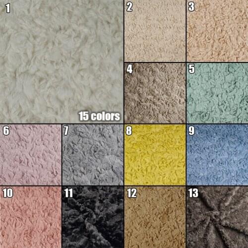 90*160cm Plush Fabric Soft Thicken Warm Long Faux Fur Velvet Fabric Diy Sewing Carpet Bag Scarf Glove Lining Clothes Women Coat