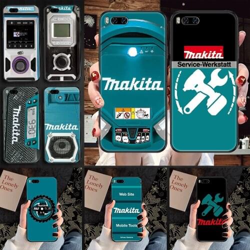 Toolbox Makitas Phone case For Xiaomi Mi Max Note 3 A2 A3 8 9 9T 10 Lite Pro Ultra black art funda painting shell trend bumper