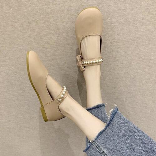Zapatillas Mujer Women Flats Shoes Casual Light Comfortable Leather Lady Fashion Designer Bowknot Shoes For Female 2021 Autumn