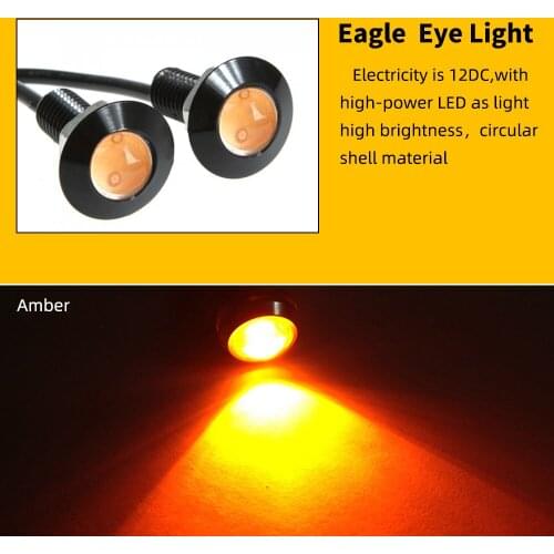 10Pack LED Bulb DRL Light Waterproof Black Aluminum Shell Car Motorcycle Turn Signal Light Fog Tail Backup Reverse Light