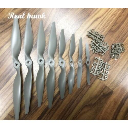 2pcs 12x6/12x8/13x6.5/14x7/15x8/16x8/16x12/17x8/17x10 Nylon glass fiber electric propeller RC Model Replace APC