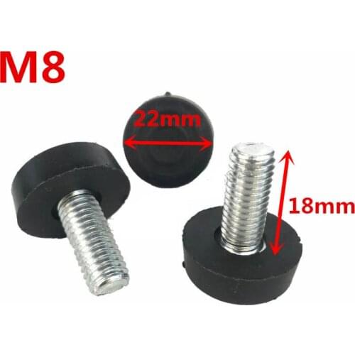 22*M8 M6 Screw Adjustable Foot Shelf Adjustable Foot Mat Increased Foot Base Table Chassis Furniture Threaded Foot