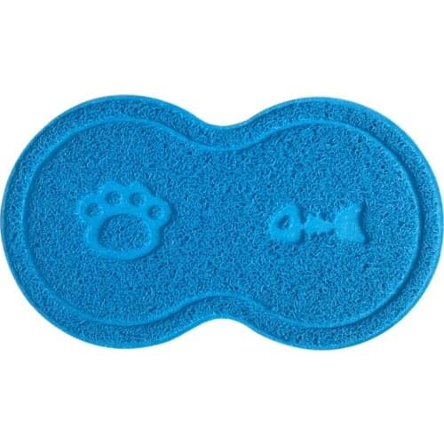45*26cm Pet Dog Puppy Cat Feeding Mat Pad Cute Cloud Shape Silicone Dish Bowl Food Feed Placement Dog Accessories