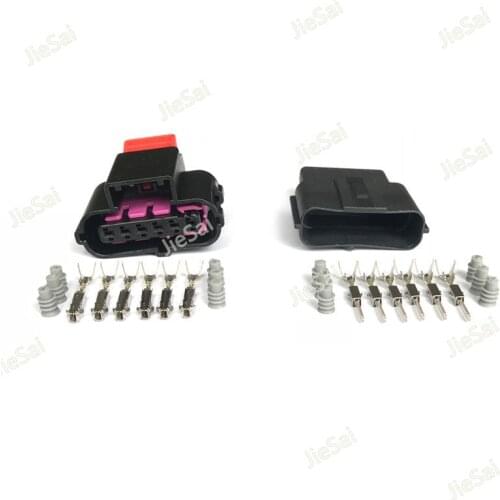 6 Pin 8K0973706 8K0 973 706 Gas Accelerator Throttle Pedal Waterproof Car Connector For Audi VW Skoda VOLVO