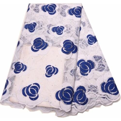 African lace fabric 2019 high quality lace fabric african fabric nigerian french tulle net tissue lace with stones wholesale