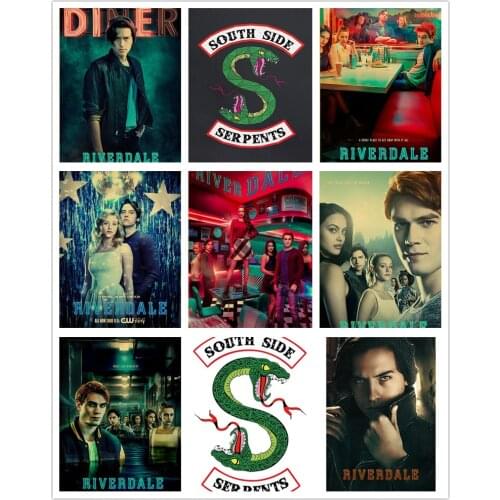 DIY Diamond Painting "TV Series Riverdale Poster" Square/Round 5D Diamond Embroidery Cross Stitch Home Decoration Gift