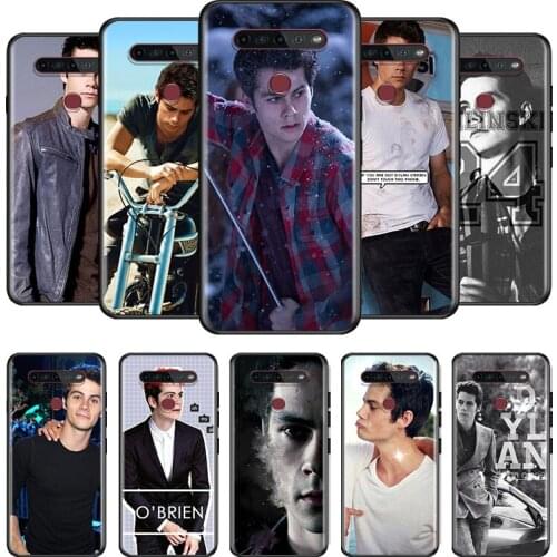 Teen Wolf Dylan Obrien For LG G8 V30 V35 V40 V50 V60 Q60 K40S K50S K41S K51S K61 K71 K22 ThinQ 5G TPU Silicone Black Phone Case