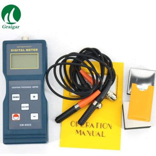 Coating Thickness Gauge CM-8822 Metric/Imperial System Selectable CM8822