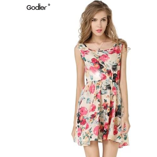 Голубые летние платья Godier China At AliExpress