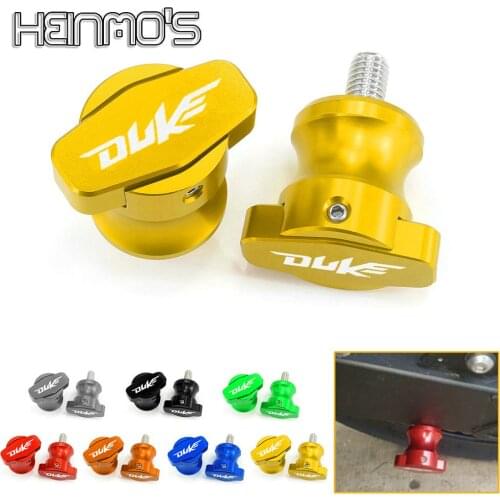 Support Stand Screws For KTM Duke200 390 125 250 690 Motorbike Accessories 1.25*10MM 6MM Screws Sliders Swingarm Spool Slider