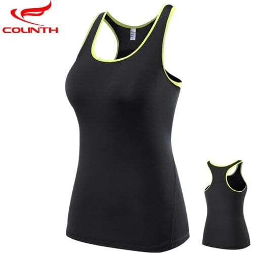 Women Shirts Running Fitness Gym Tank Tops Sports Sleeveless Vest Compression Quick Dry Yoga Top Tshirt Elastic Sweatshirts Vest