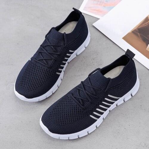 Fashion Women Mesh Casual Lace-up Sport Shoes Runing Breathable Shoes Sneakers Lightweight Casual Shoes Zapatillas De Deporte