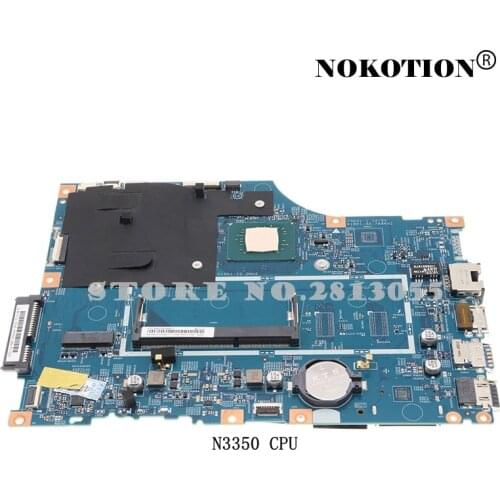 Nokotion 5B20M44671 LV114A_MB 15270-1 448.08A03.0011 For lenovo IdeaPad V110-15IAP Laptop Motherboard SR2Z7 N3350 CPU