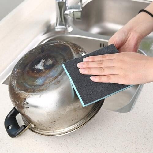 Creative Cotton Emery Sponge Melamine Sponge Magic Eraser For Removing Rust Cleaning Descaling Clean Rub Kitchen Supplies new