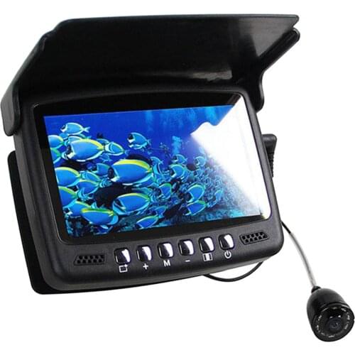 Underwater Fishing Camera DVR Fish Finder Infrared LED Fishing Video Camera with 4.3 inch Monitor for Kayak Boat Sea Fishing