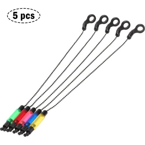 Fishing Bait Swinger Black Chain Alert Swinger Carp Fishing Accessory 5 pcs swinger a set Pesca