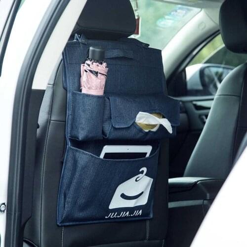 Car Storage Bag Universal Box Back Seat Bag Organizer Backseat Holder Multi Pockets Car-styling Protector Auto Accessories