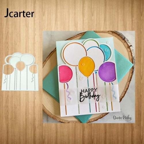 Balloon Rope New Design Metal Cutting Dies Craft Stencil Diy for Scrapbooking Handmade Card Make Shape Album Decoration Model