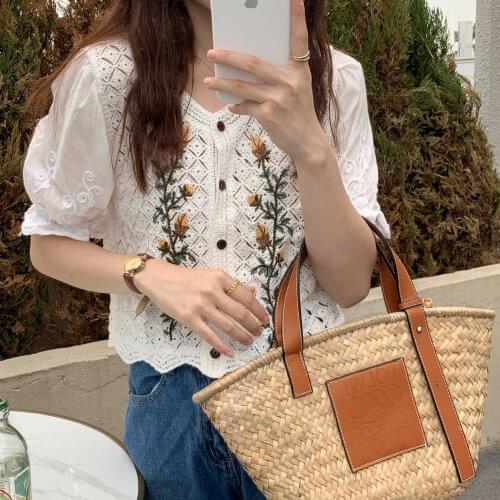 Alien Kitty Summer Elegant Lace Female V-Neck 2021 Shirts Retro Prom Loose Vintage New Hot Blouses Chic Short Sleeve Sweet Tops