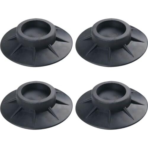2021 New 4Pcs Floor Mat Washing Machine Feet Pad Non Slip Shock Proof Furniture Protector