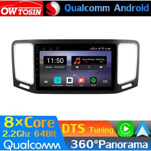 Qualcomm 8Core Android Car Media For Volkswagen VW Sharan 2012-2019 GPS 360 Camera Radio HIFI CarPlay Head Unit Optical HDMI DTS