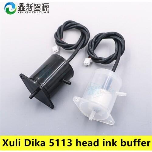 Dika printer ink buffer for 5113 head sublimation printer buffer Xuli Eco-solvent printer 5113 print head buffer sub tank